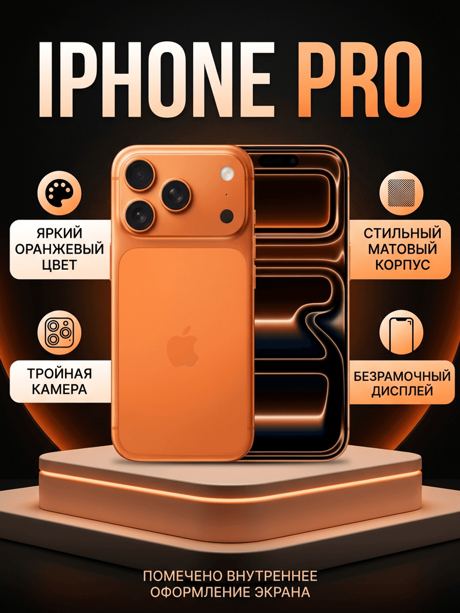 Пример главной карточки с инфографикой